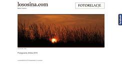 Desktop Screenshot of lososina.com